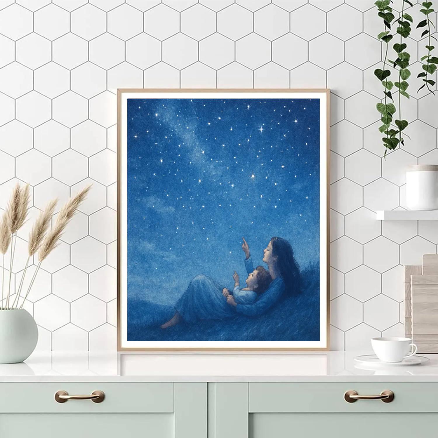 Stargazing Dreams Paint by numbers art