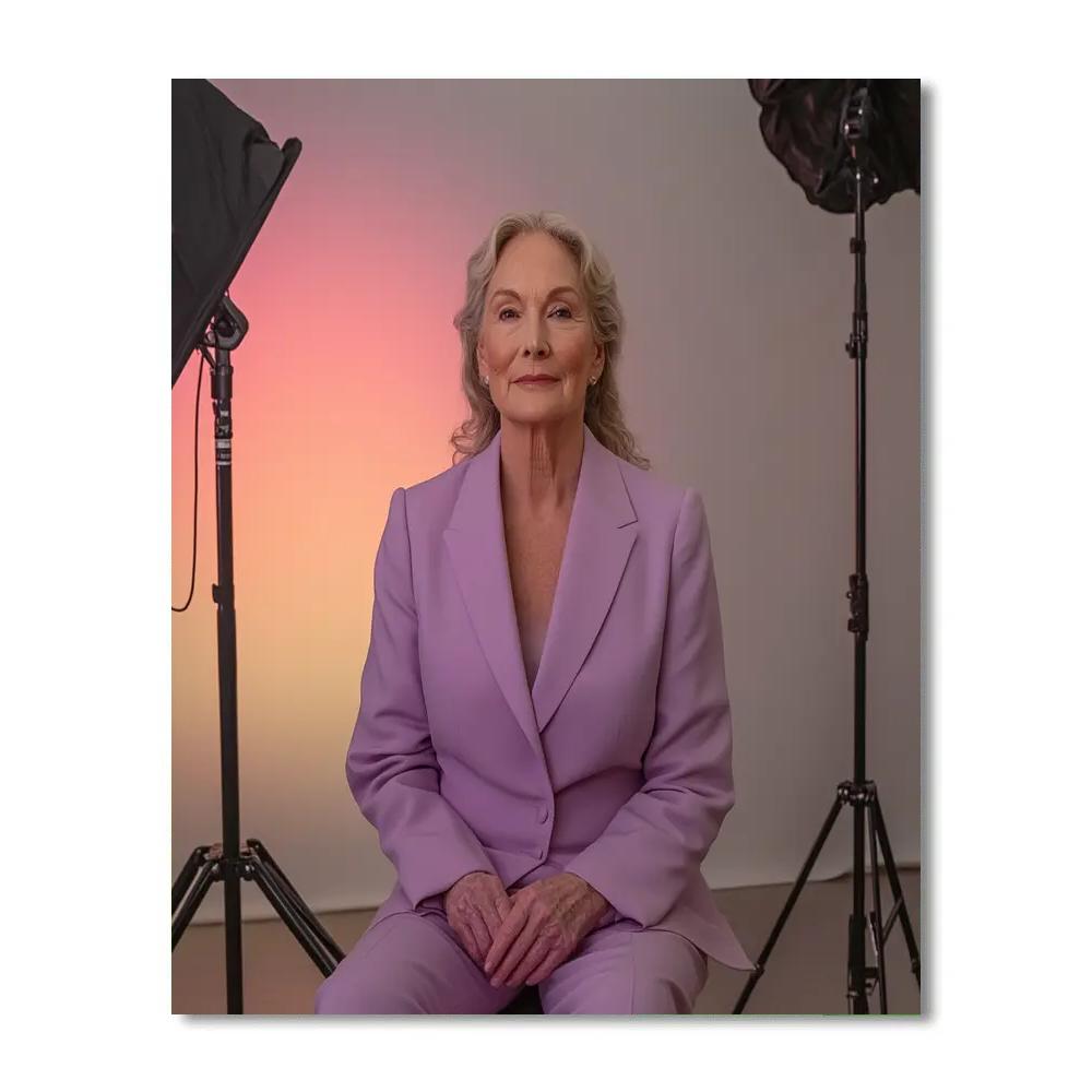 Meryl Streep: The Chameleon’s Artistry Unmasked Painting by numbers kit