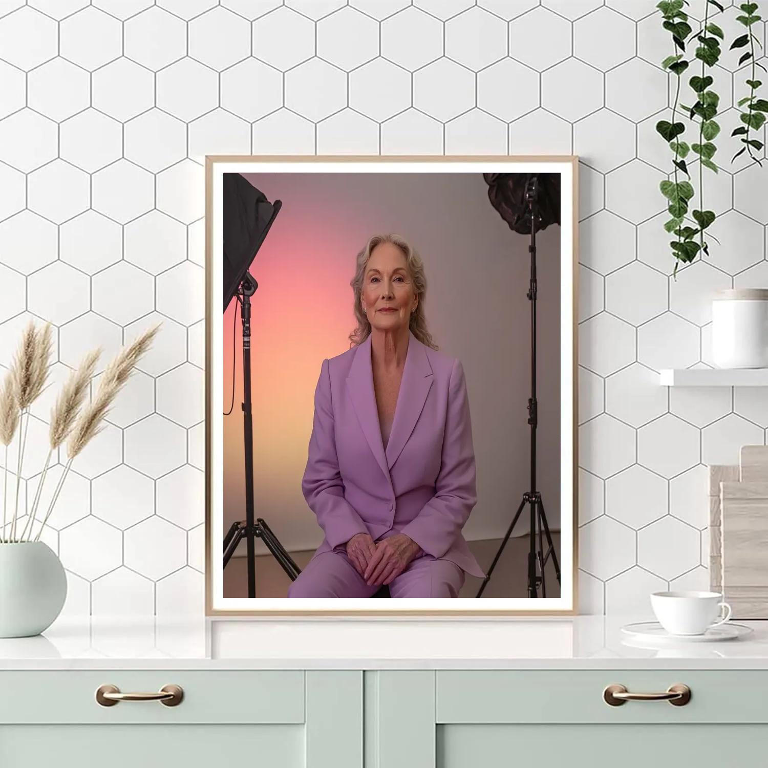 Meryl Streep: The Chameleon’s Artistry Unmasked Painting by numbers kit