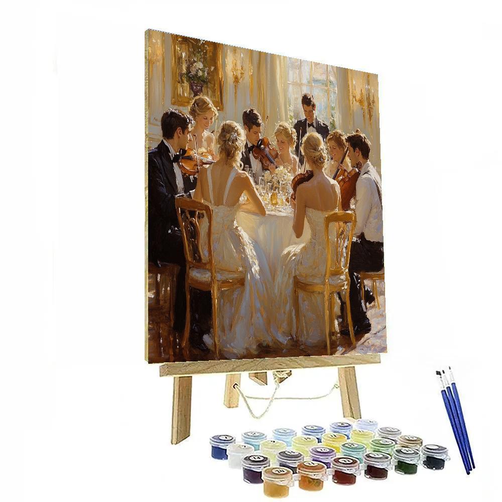 John Singer Sargent Inspired Evening Concert Paint by numbers kits