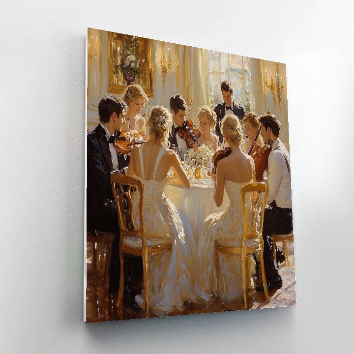 John Singer Sargent Inspired Evening Concert Paint by numbers kits