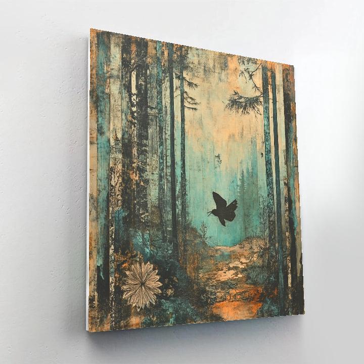 Max Ernst Inspired Dream Forest Paint by numbers kits