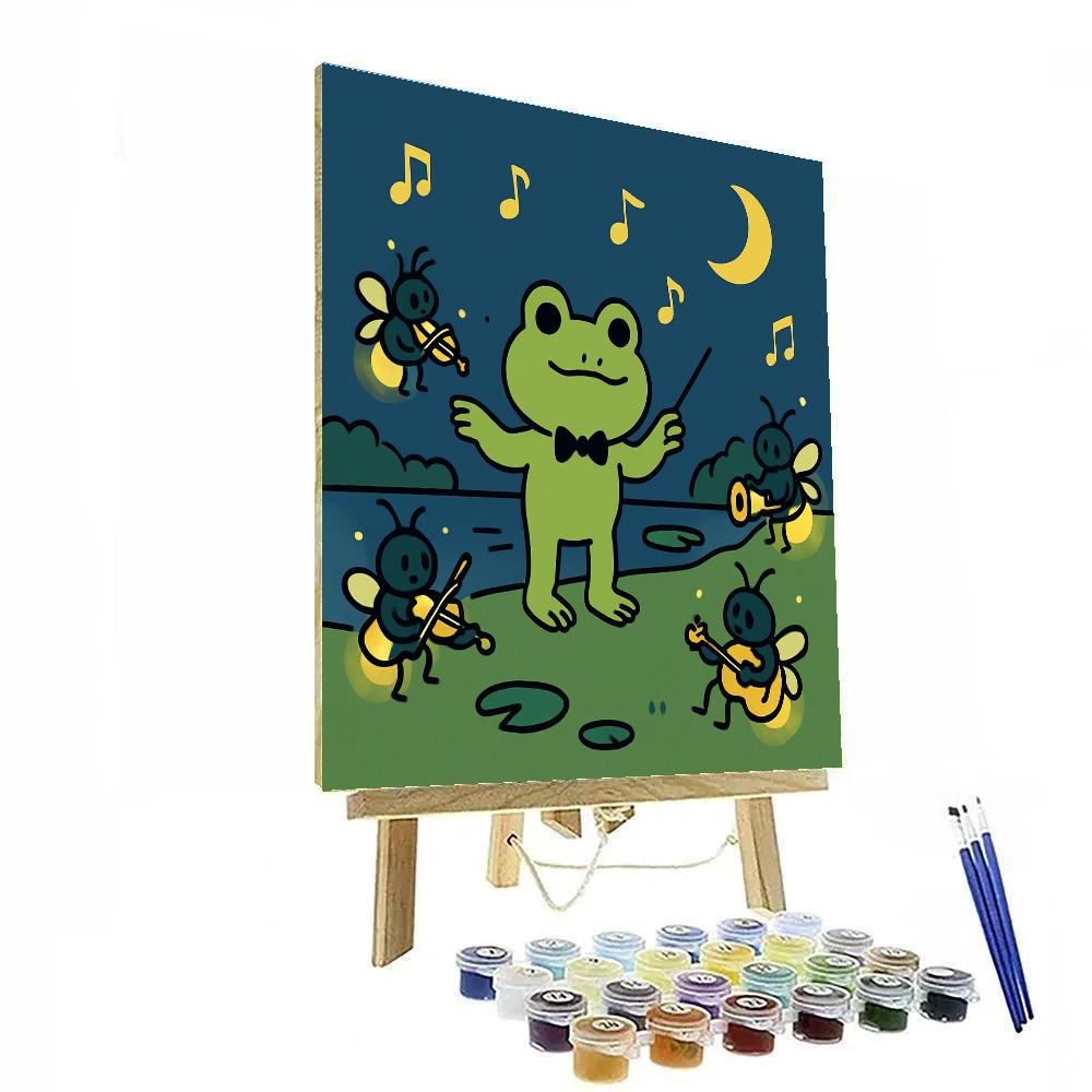 Firefly Night Orchestra Paint by numbers art