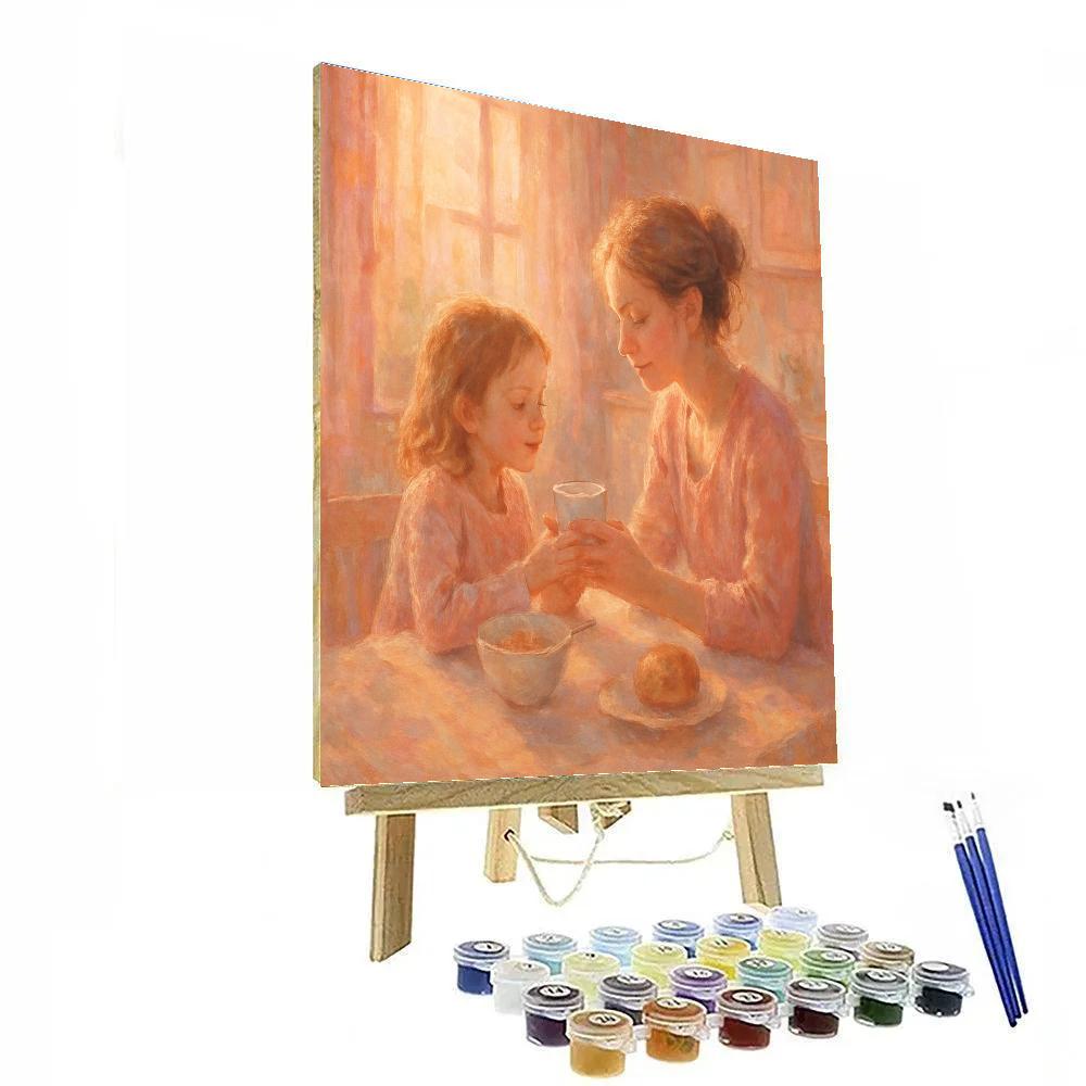 Morning Light Together paint by numbers