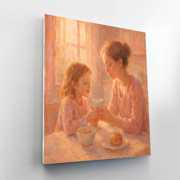 Morning Light Together paint by numbers