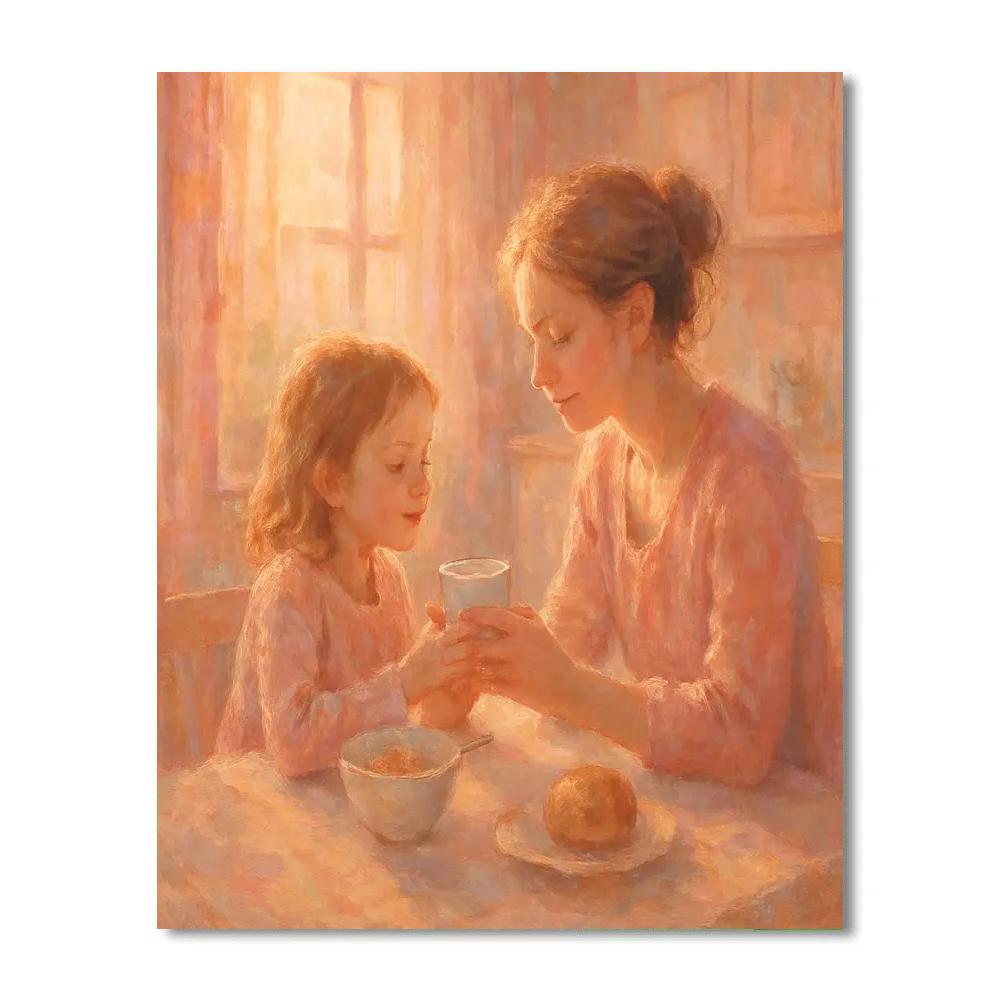 Morning Light Together paint by numbers