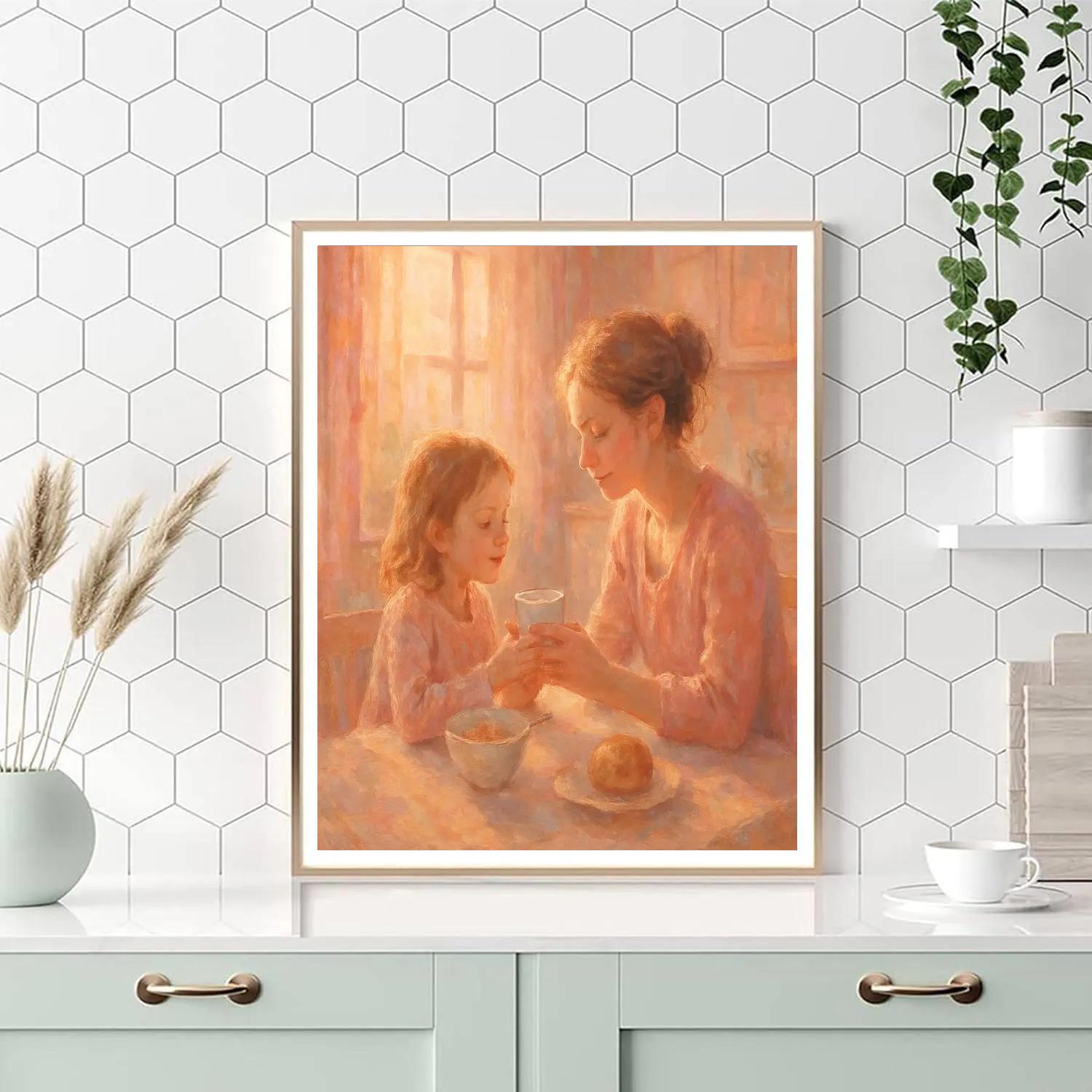 Morning Light Together paint by numbers