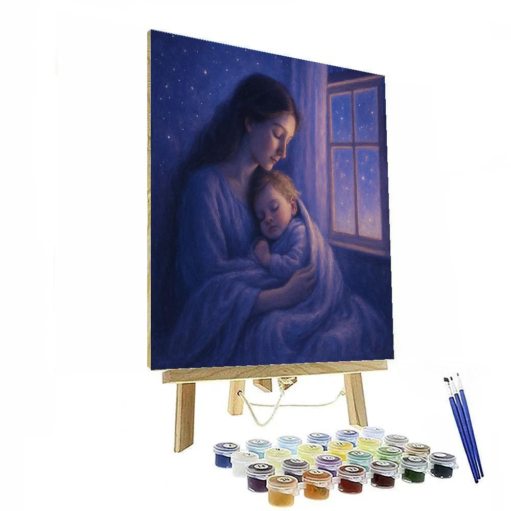 Starlit Lullaby paint by color