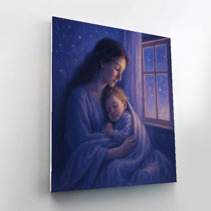 Starlit Lullaby paint by color