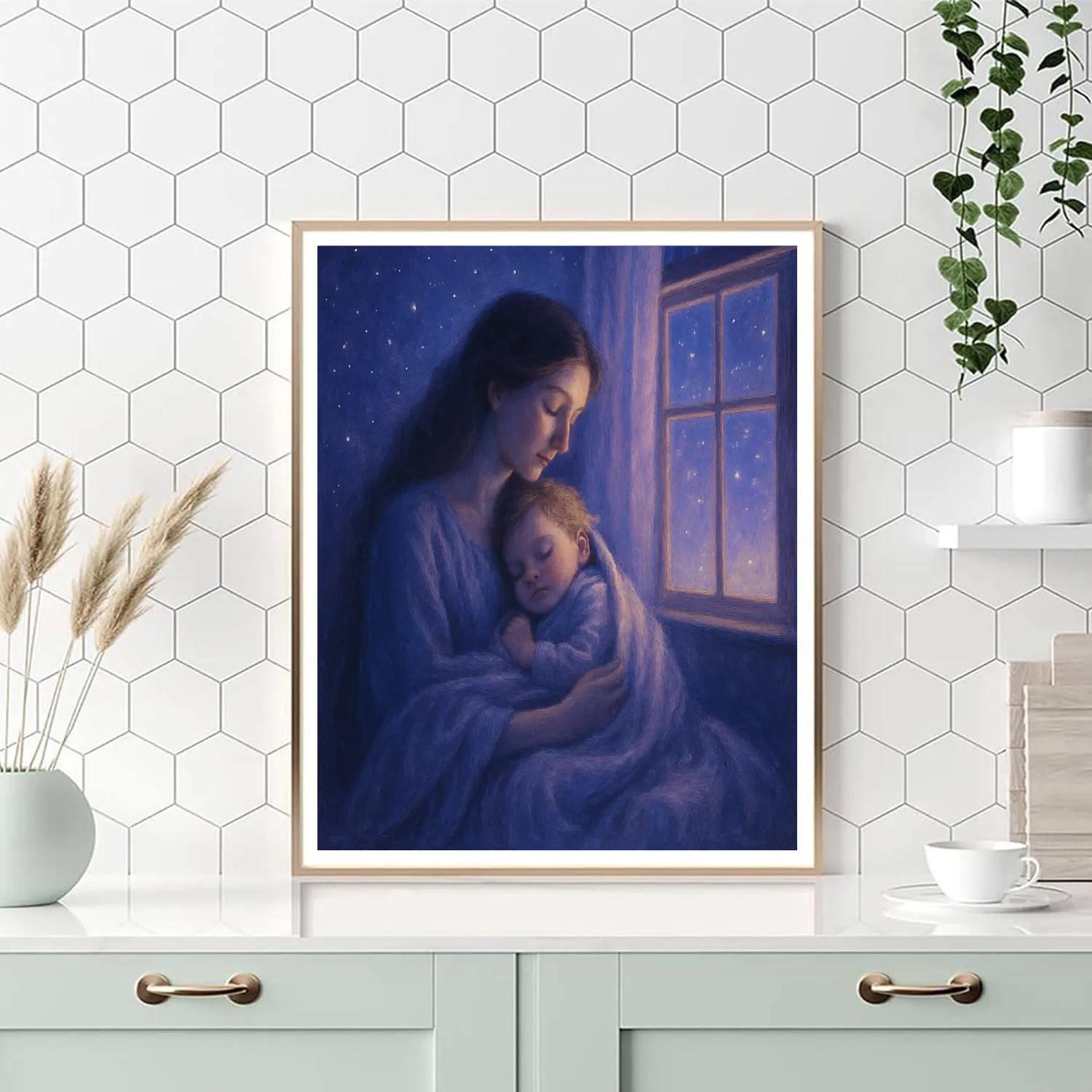 Starlit Lullaby paint by color