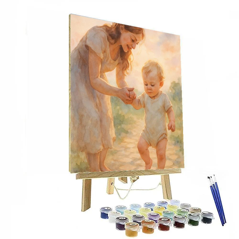First Step Celebration Painting by numbers kit