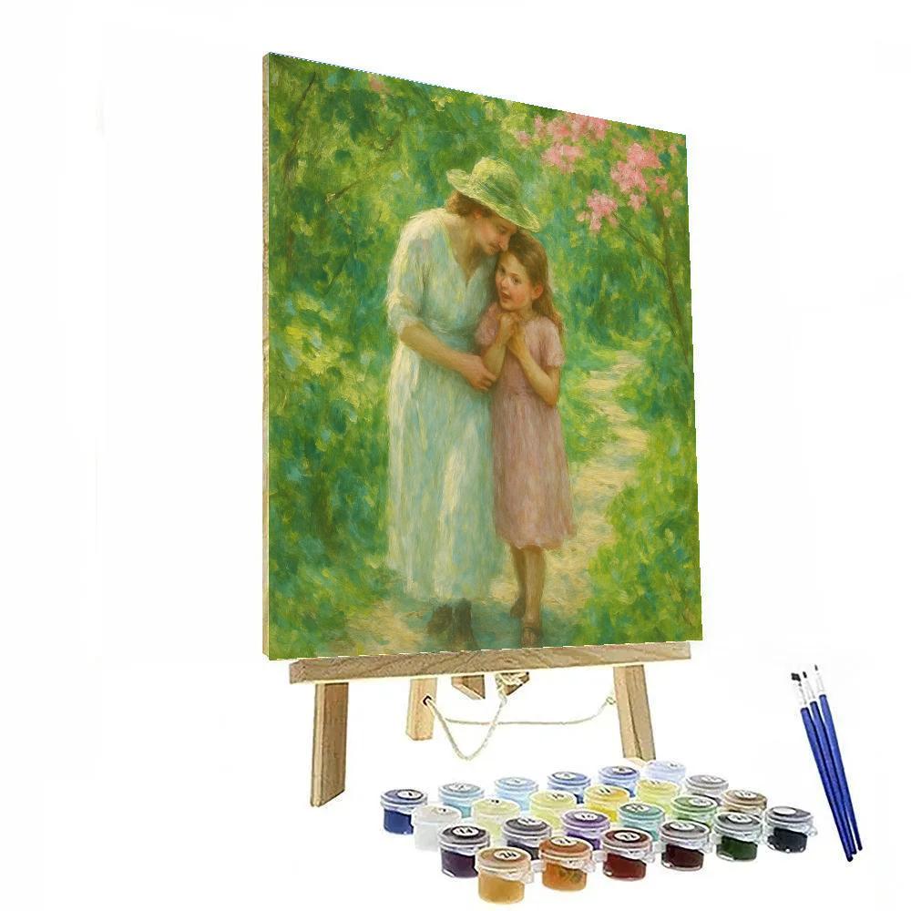 Garden Walk And Secrets Numbered painting kits
