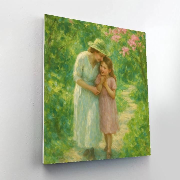 Garden Walk And Secrets Numbered painting kits