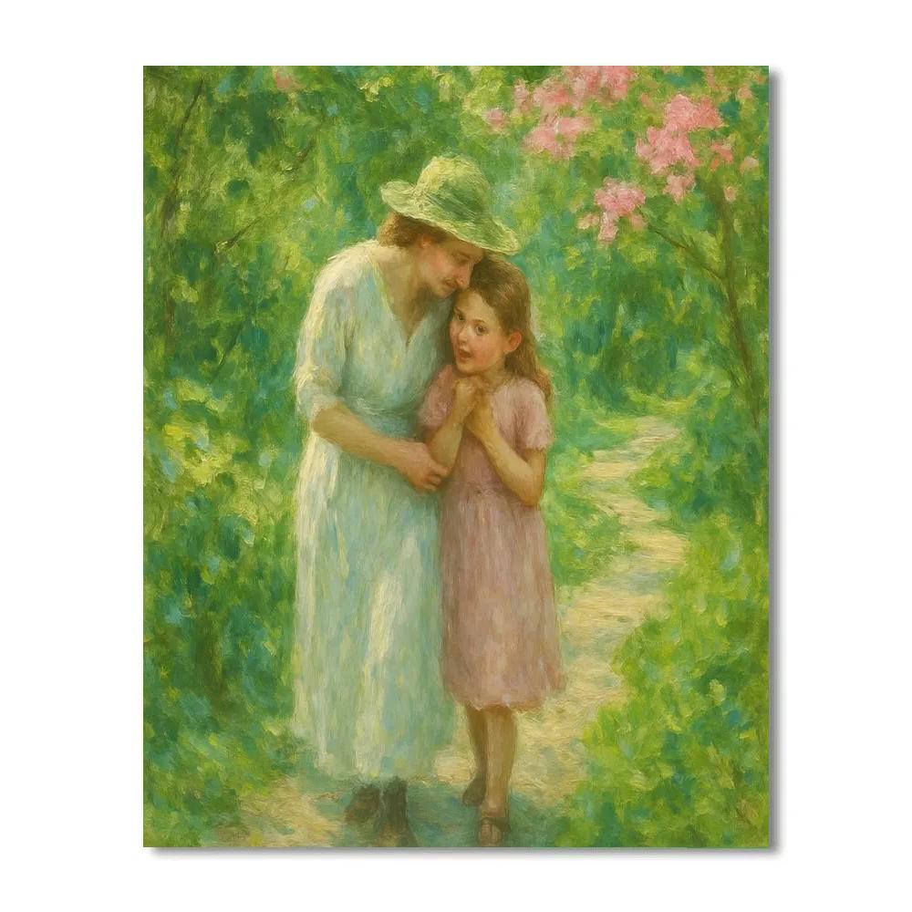 Garden Walk And Secrets Numbered painting kits