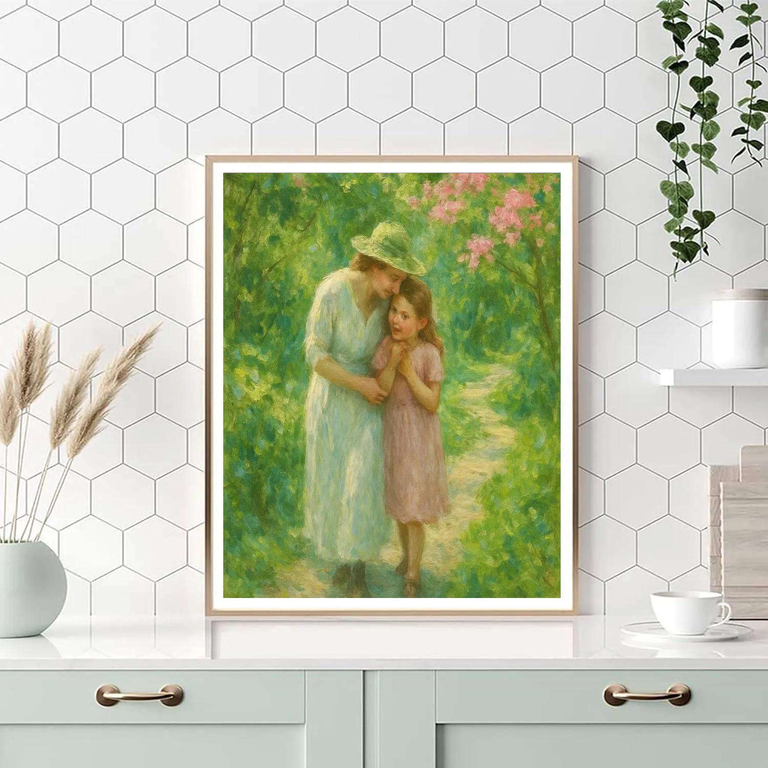 Garden Walk And Secrets Numbered painting kits