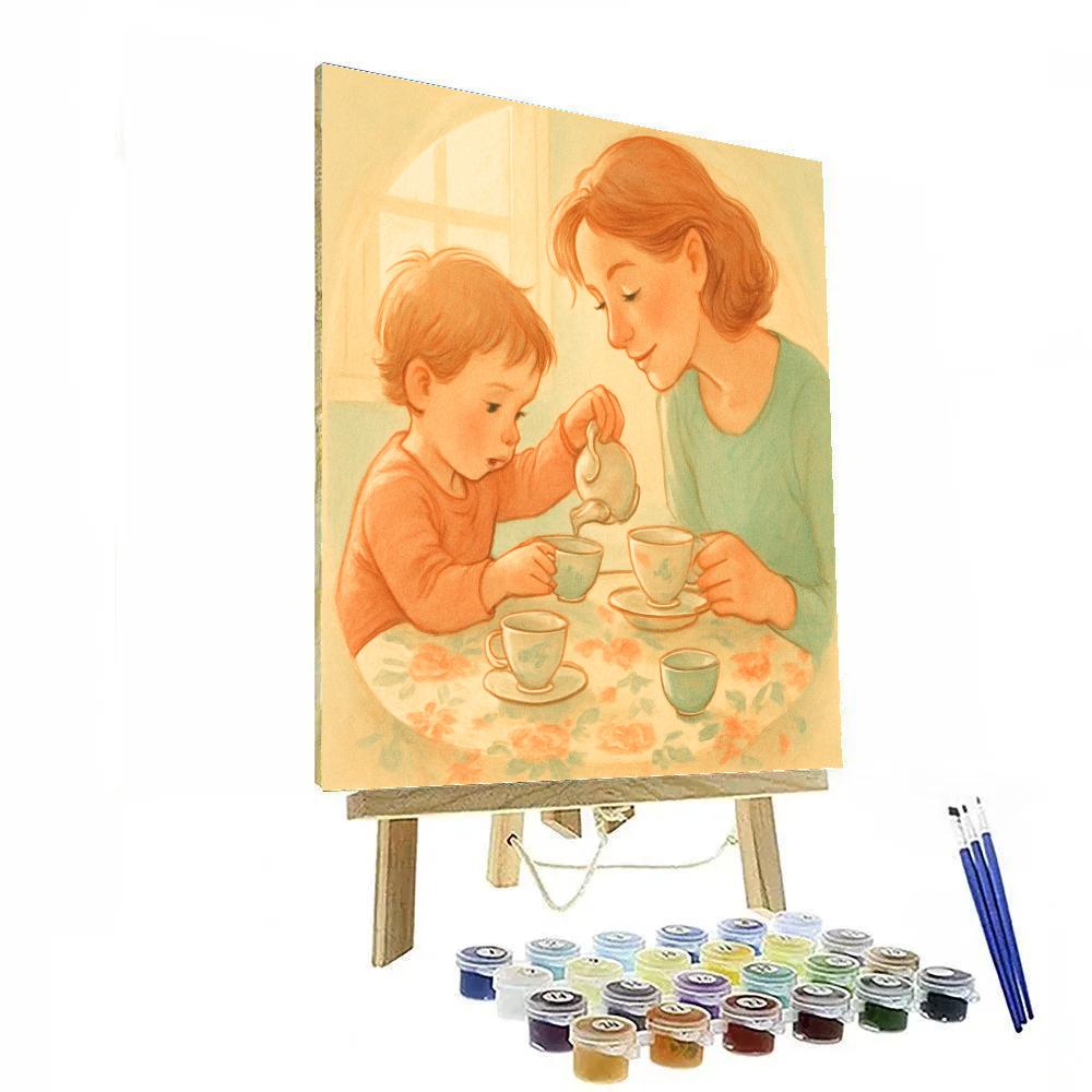 Hospitality Tea Party Afternoon paint by numbers