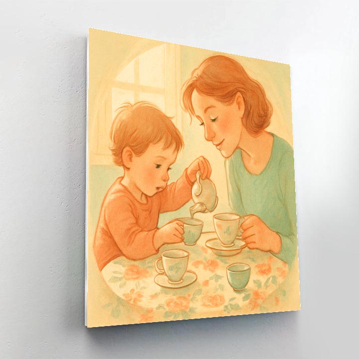 Hospitality Tea Party Afternoon paint by numbers