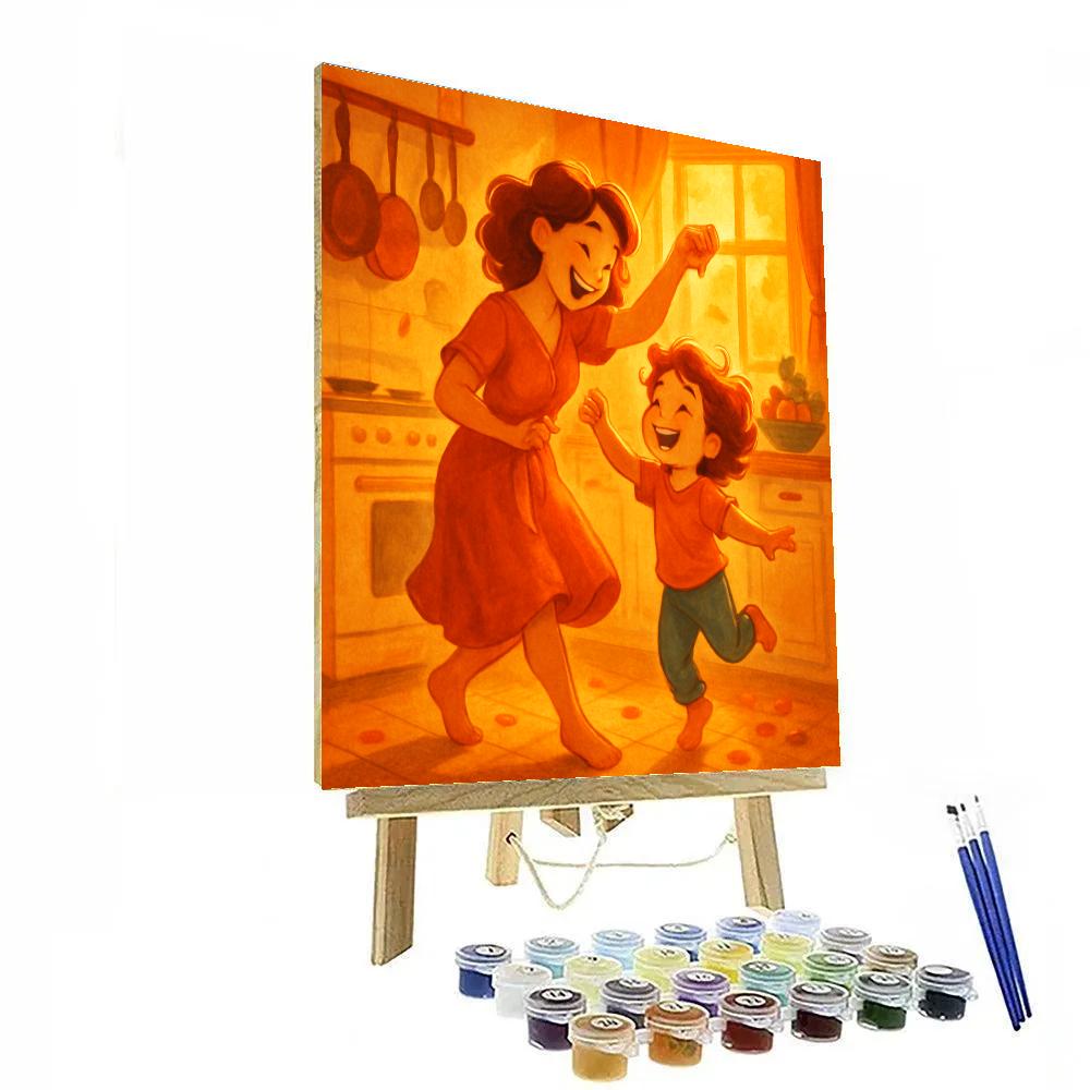 Kitchen Dance Celebration paint by number