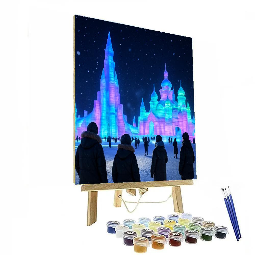 Harbin Ice And Snow Festival paint by number