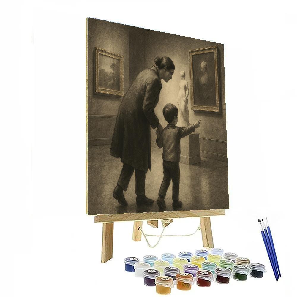 Museum Whisper Walk painting number kit