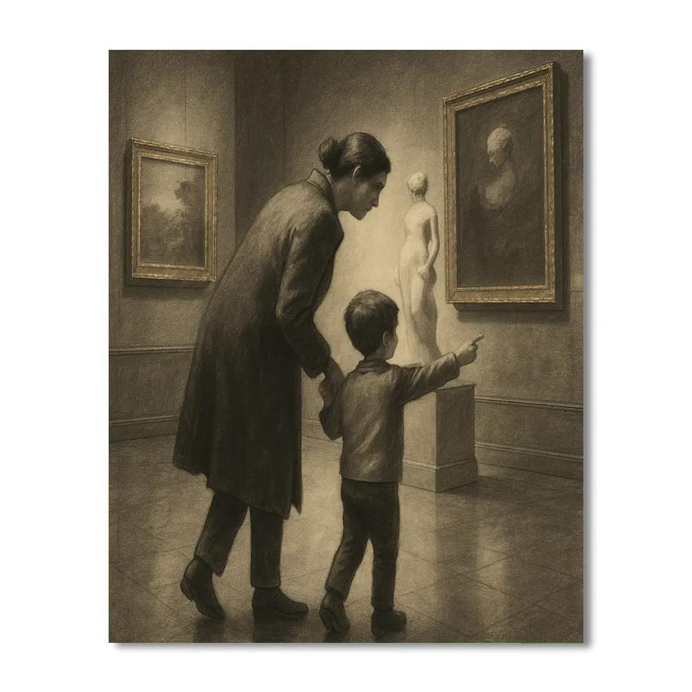 Museum Whisper Walk painting number kit