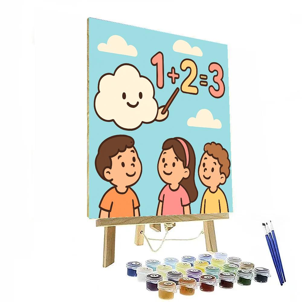 Clever Cloud Calculator paint by color
