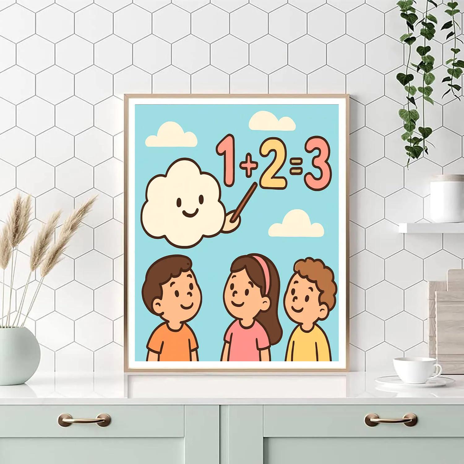 Clever Cloud Calculator paint by color