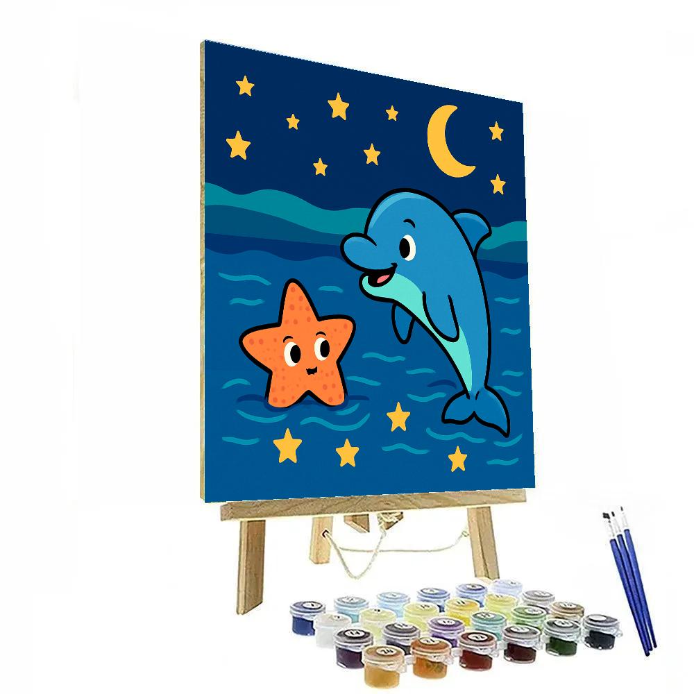 Starlight Ocean Adventure Painting by numbers kit