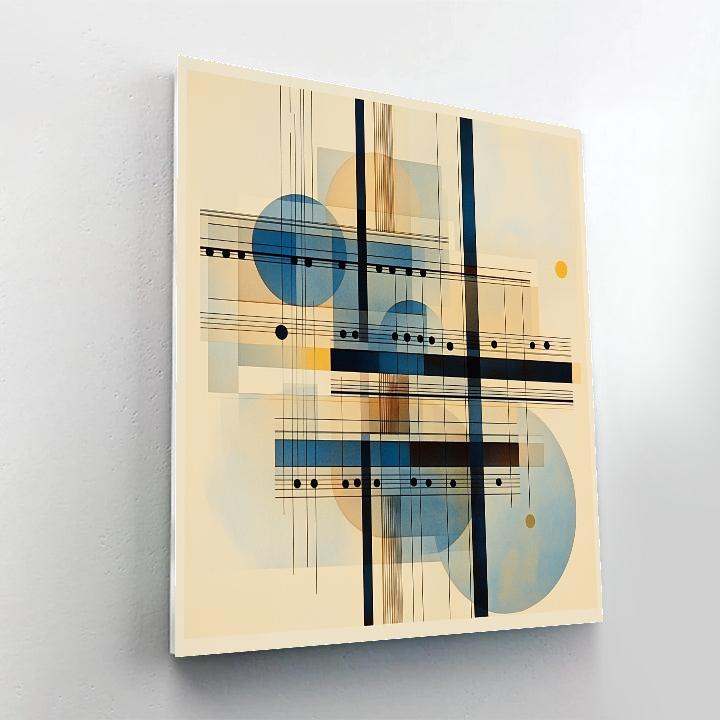 Paul Klee Inspired Silent Sonata DIY paint by numbers