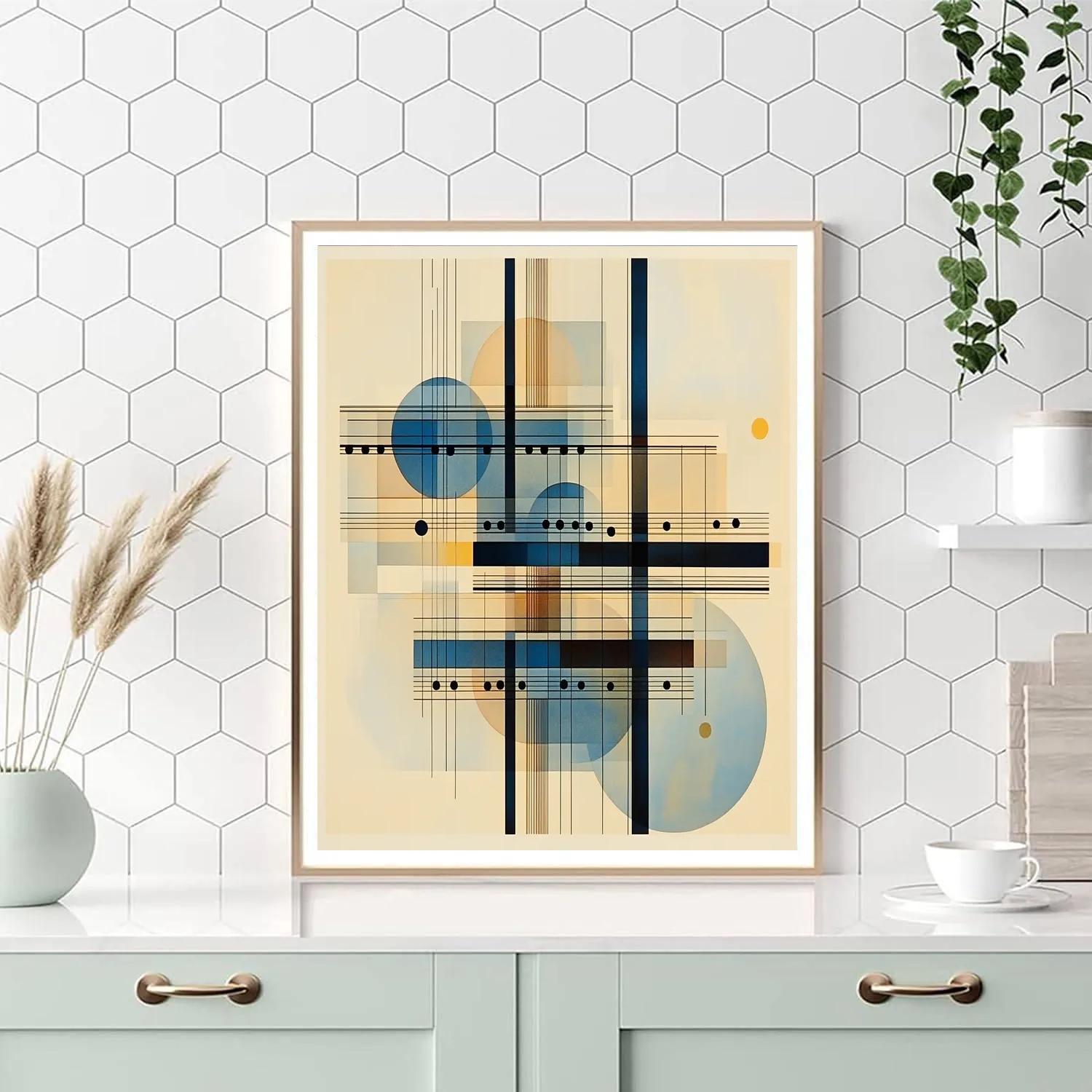 Paul Klee Inspired Silent Sonata DIY paint by numbers