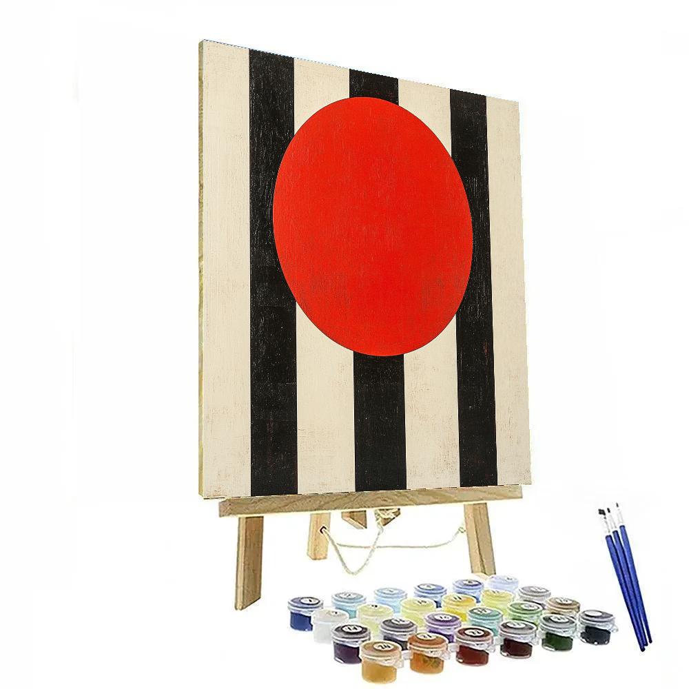 Kazimir Malevich Inspired Suprematist Orbit paint by number