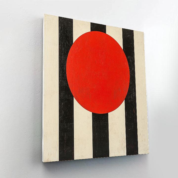 Kazimir Malevich Inspired Suprematist Orbit paint by number