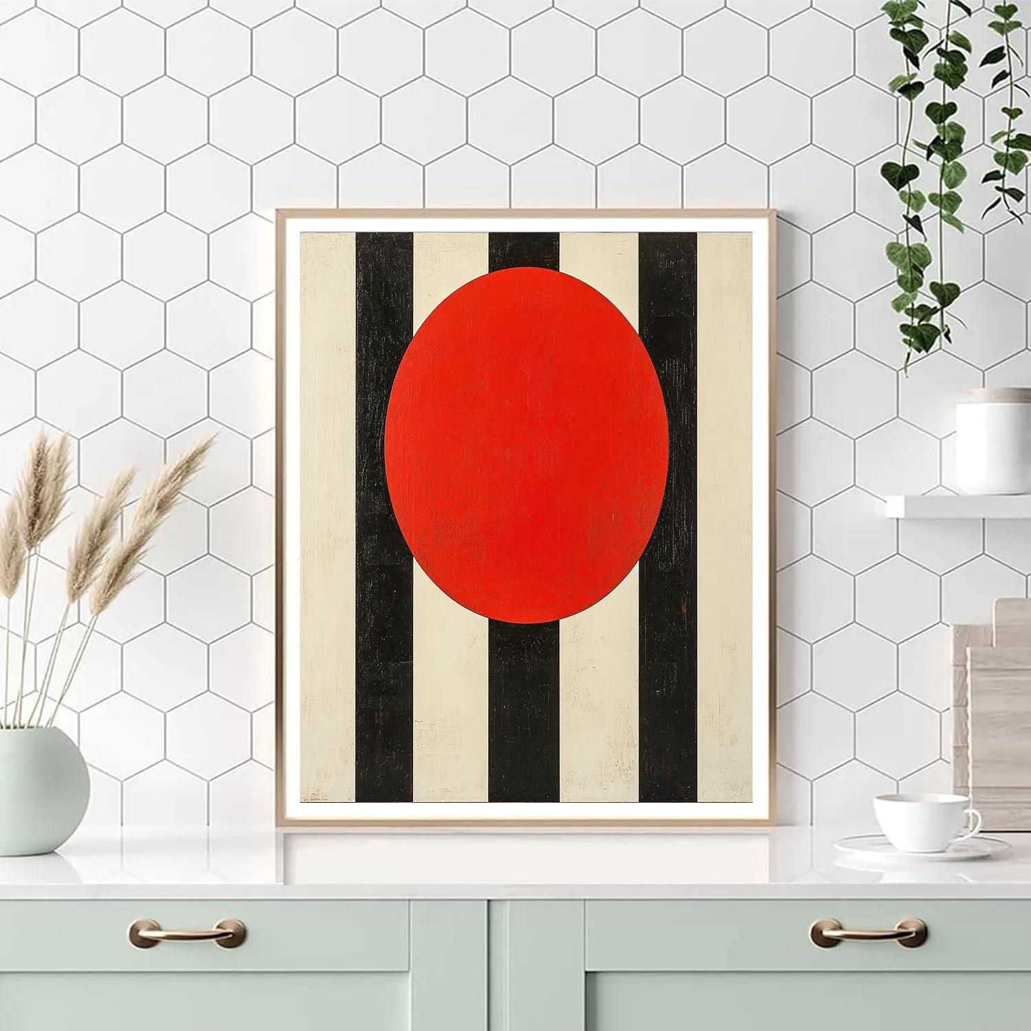 Kazimir Malevich Inspired Suprematist Orbit paint by number