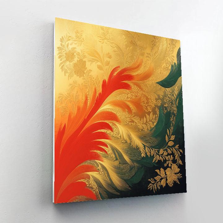 Frida Kahlo Inspired Ancestral Quetzal Breeze DIY paint by numbers