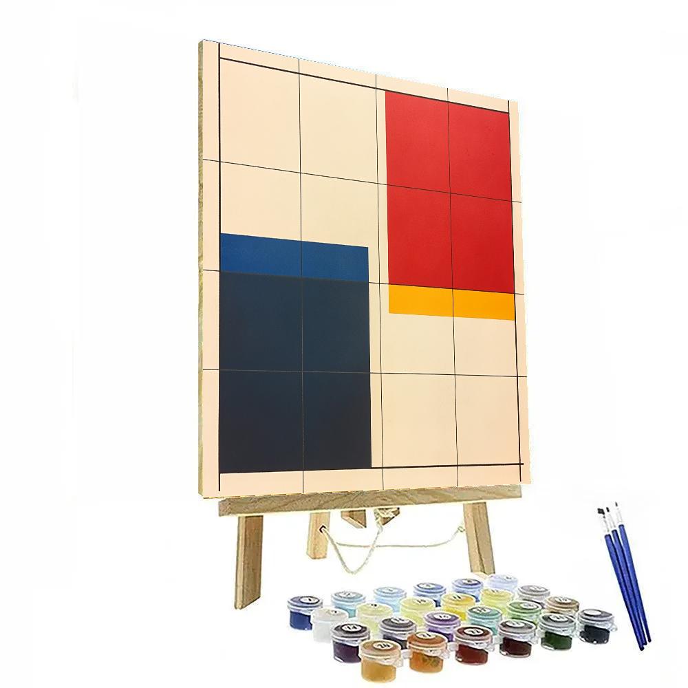 Kazimir Malevich Inspired Silent Geometry Painting by numbers kit