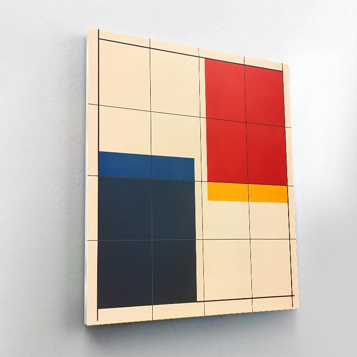 Kazimir Malevich Inspired Silent Geometry Painting by numbers kit