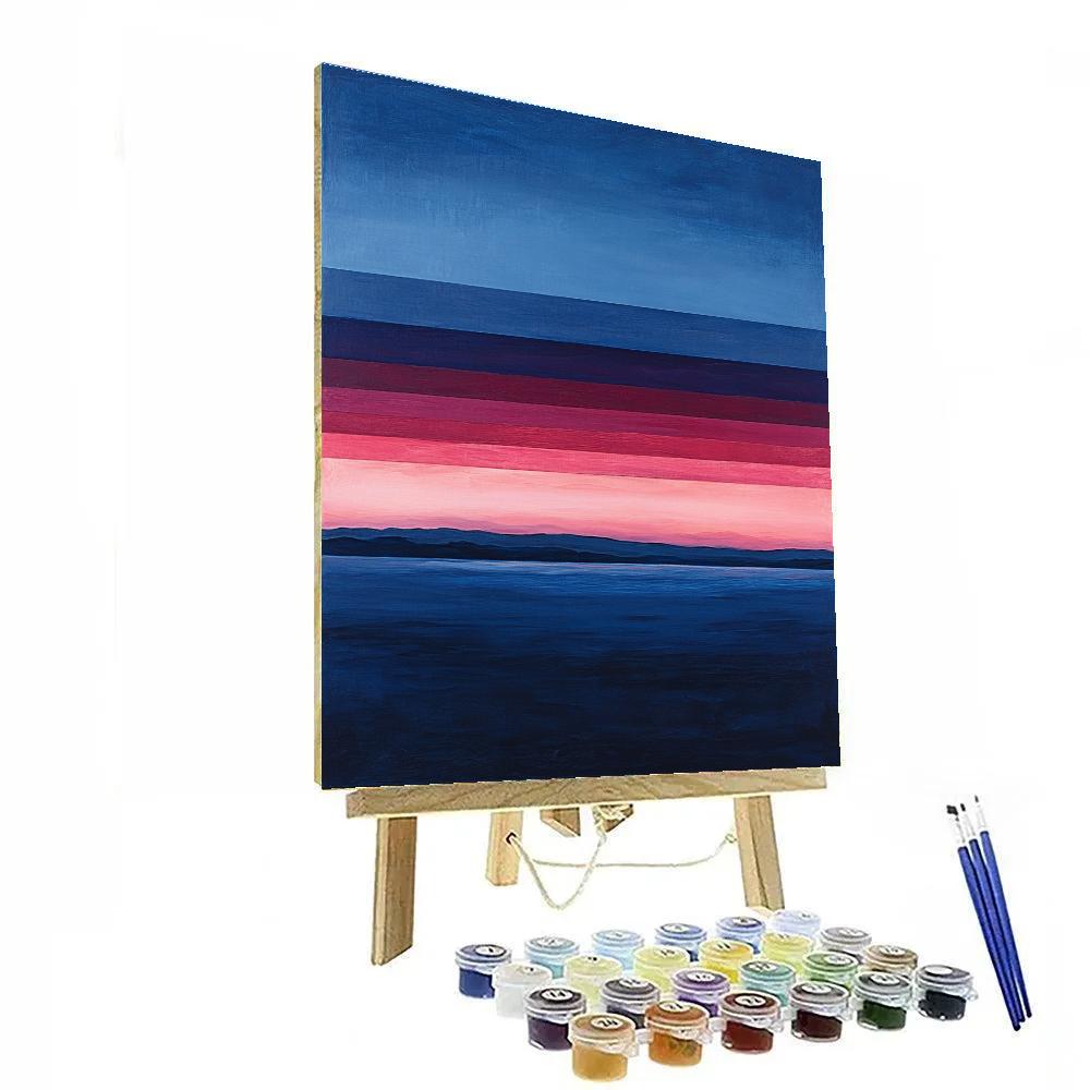 Mark Rothko Inspired Twilight Horizon painting number kit