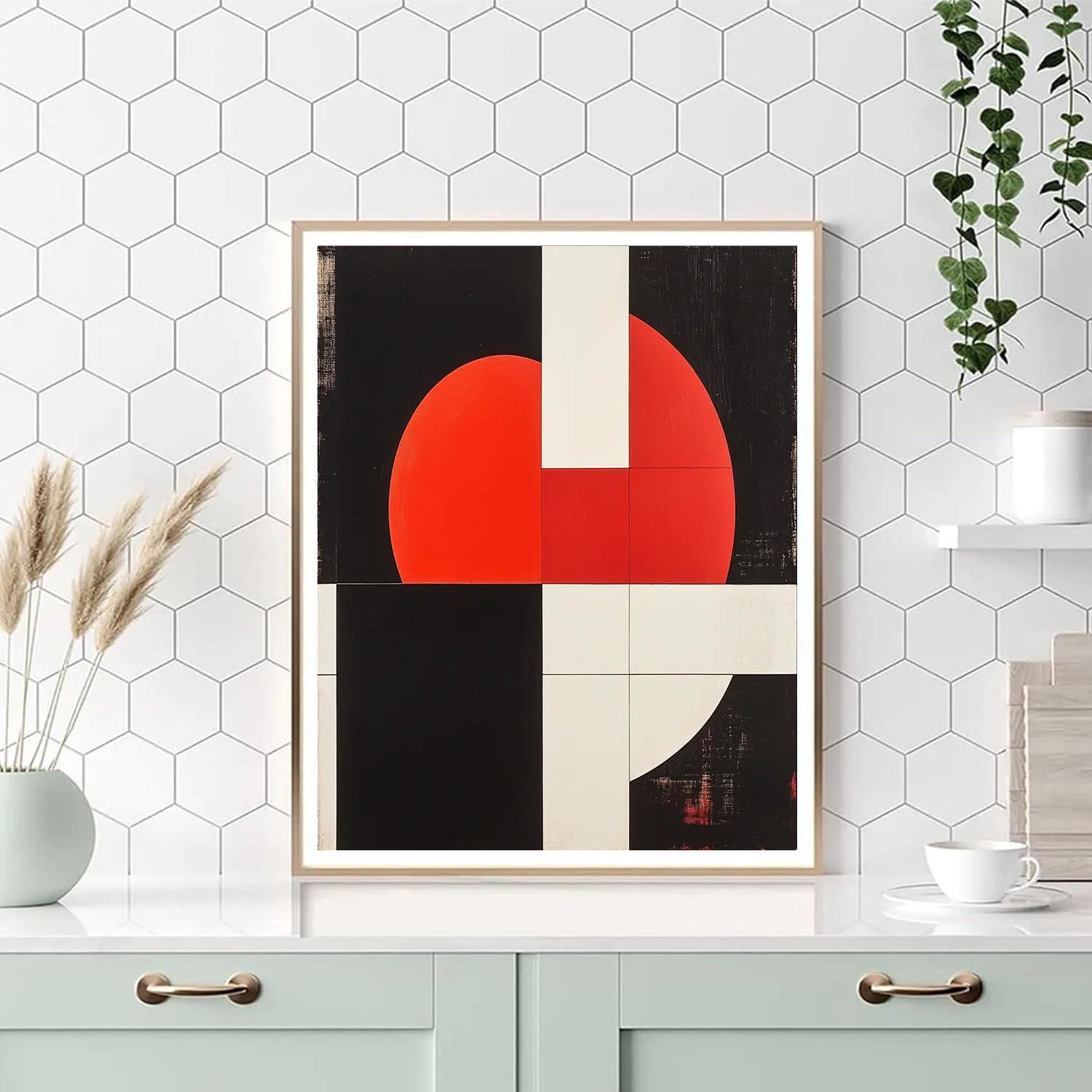 Kazimir Malevich Inspired Cosmic Geometry paint by color