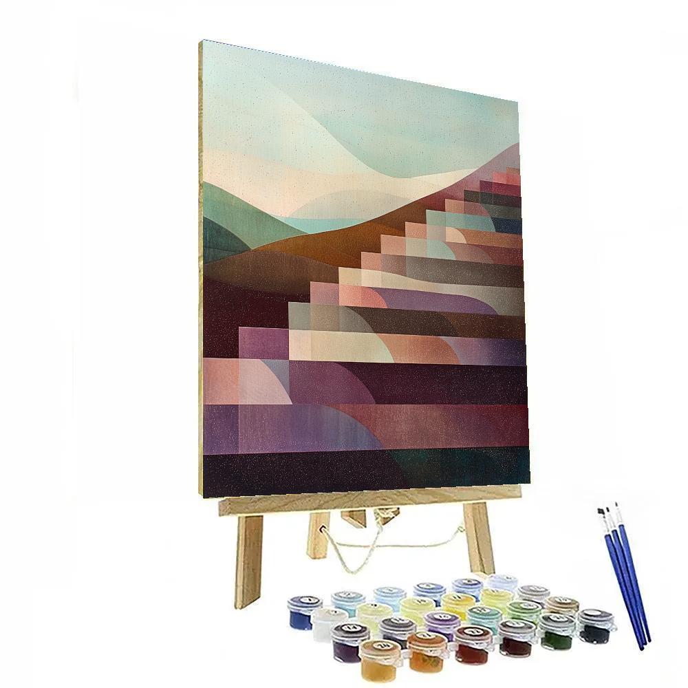 Paul Klee Inspired Nebular Garden Of Quiet Squares DIY paint by numbers