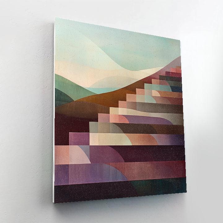 Paul Klee Inspired Nebular Garden Of Quiet Squares DIY paint by numbers