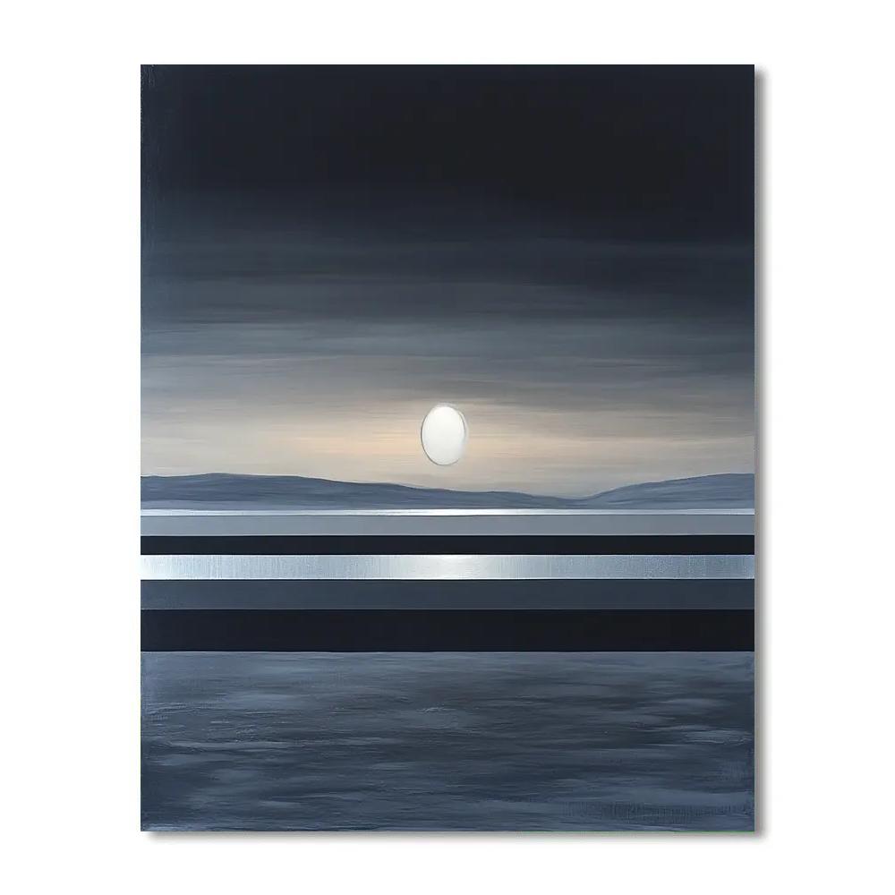 Mark Rothko Inspired Lunar Silence Paint by numbers kits