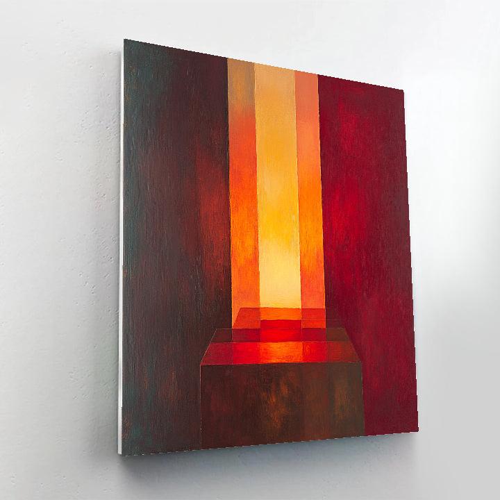 Mark Rothko Inspired Ember Meditation Painting by numbers kit