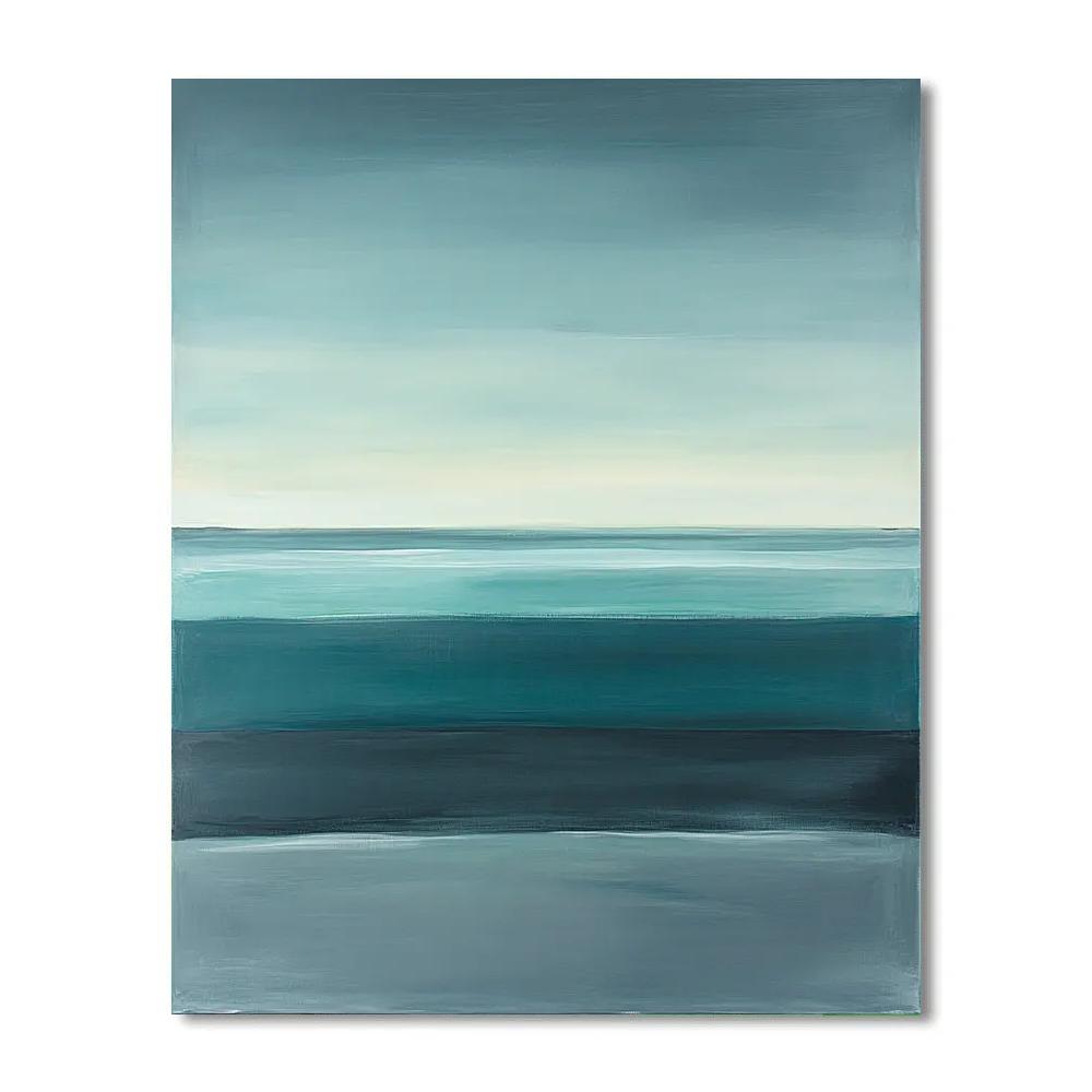 Mark Rothko Inspired Arctic Haze Paint by numbers kits