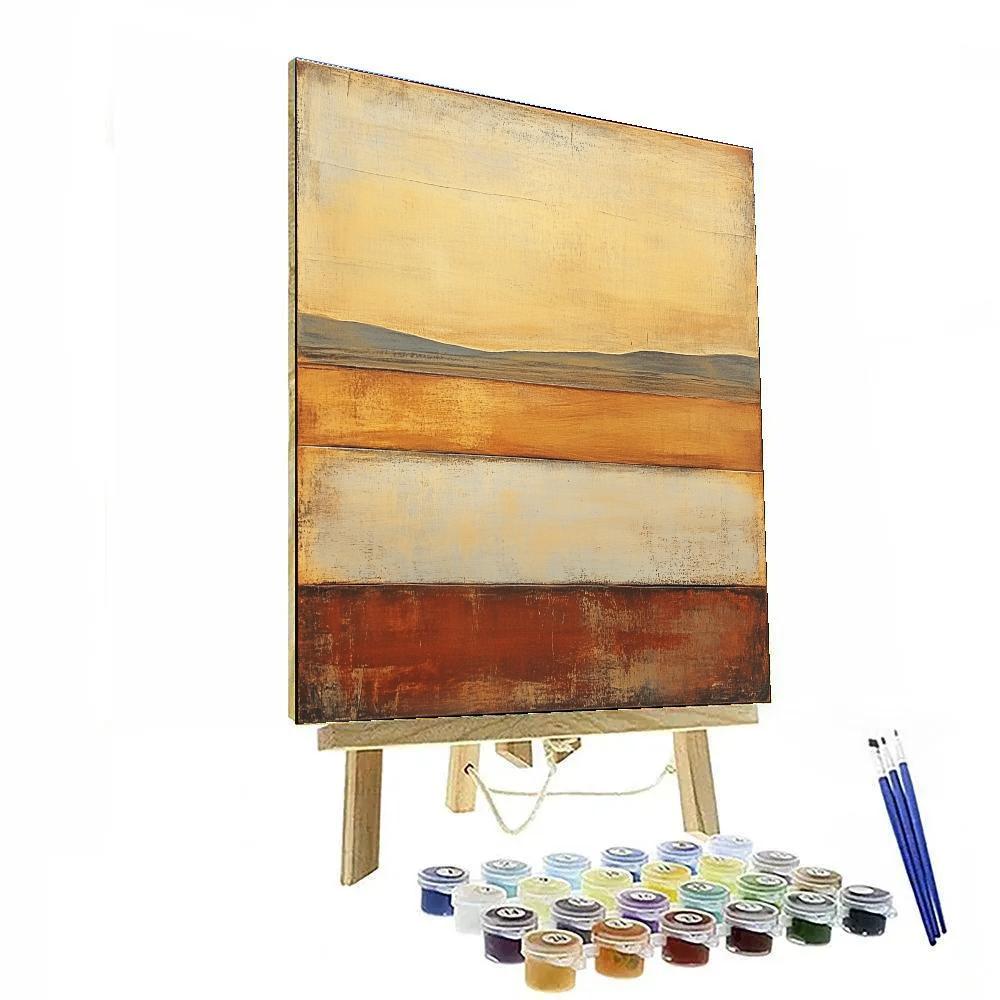 Mark Rothko Inspired Desert Memory Paint by numbers kits