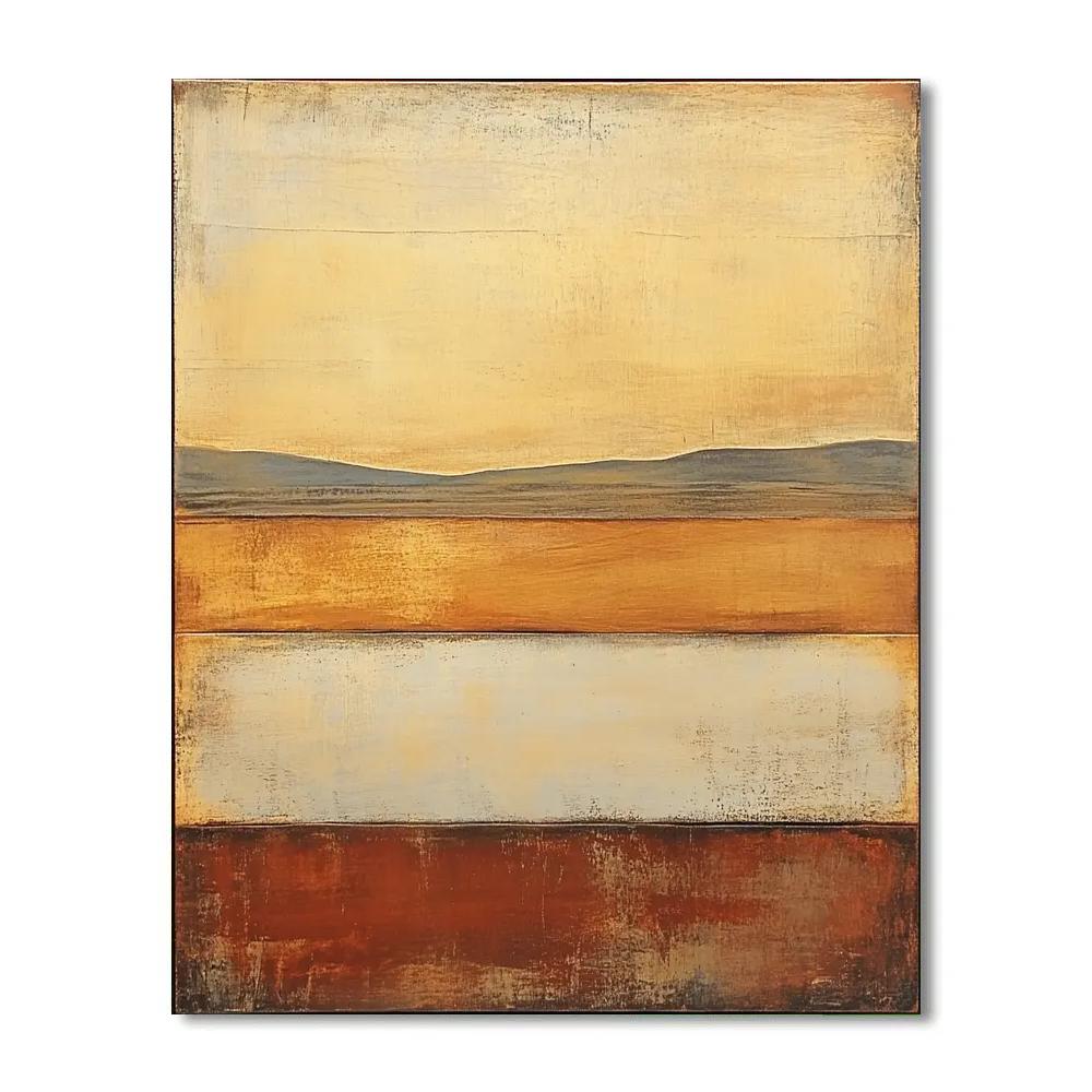 Mark Rothko Inspired Desert Memory Paint by numbers kits