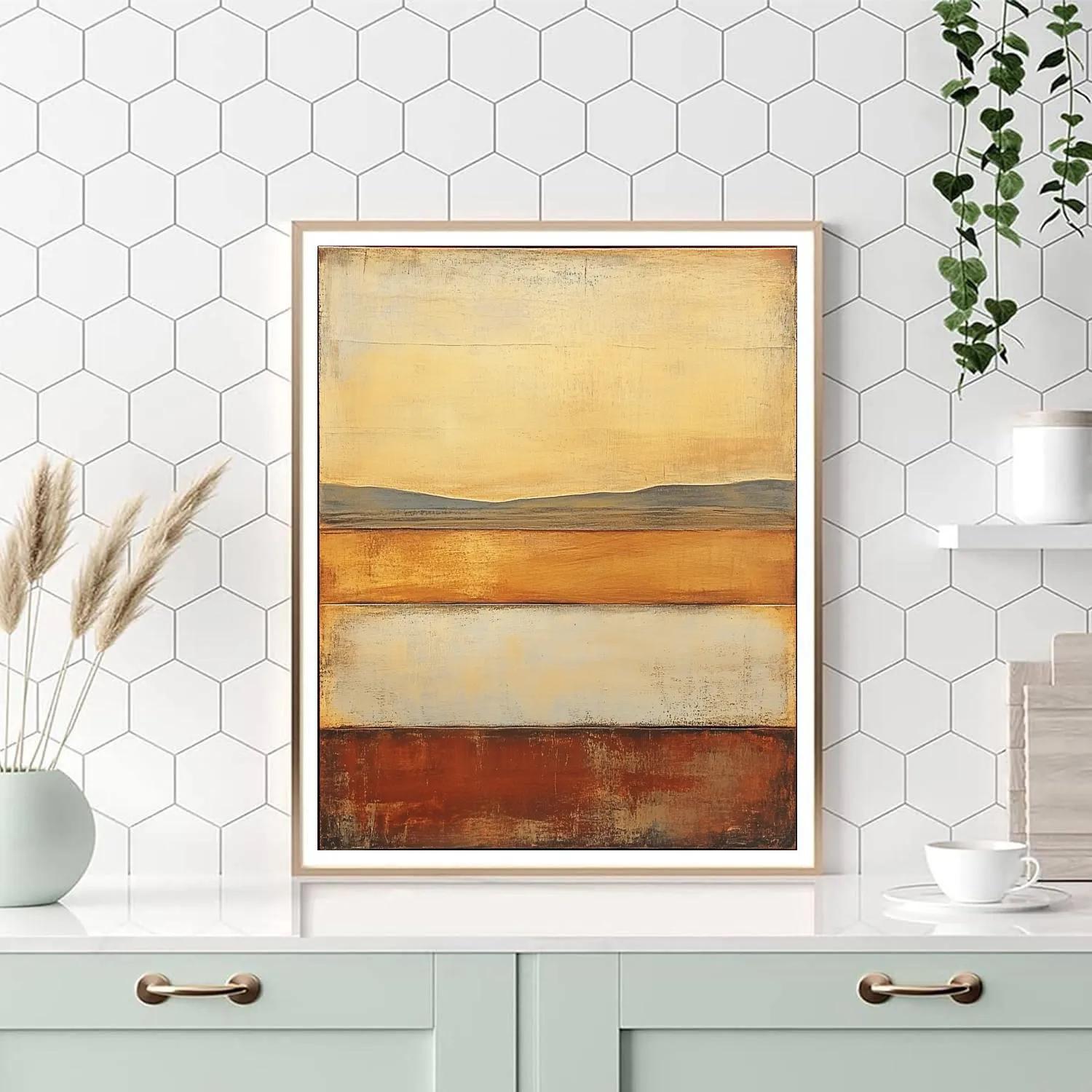 Mark Rothko Inspired Desert Memory Paint by numbers kits