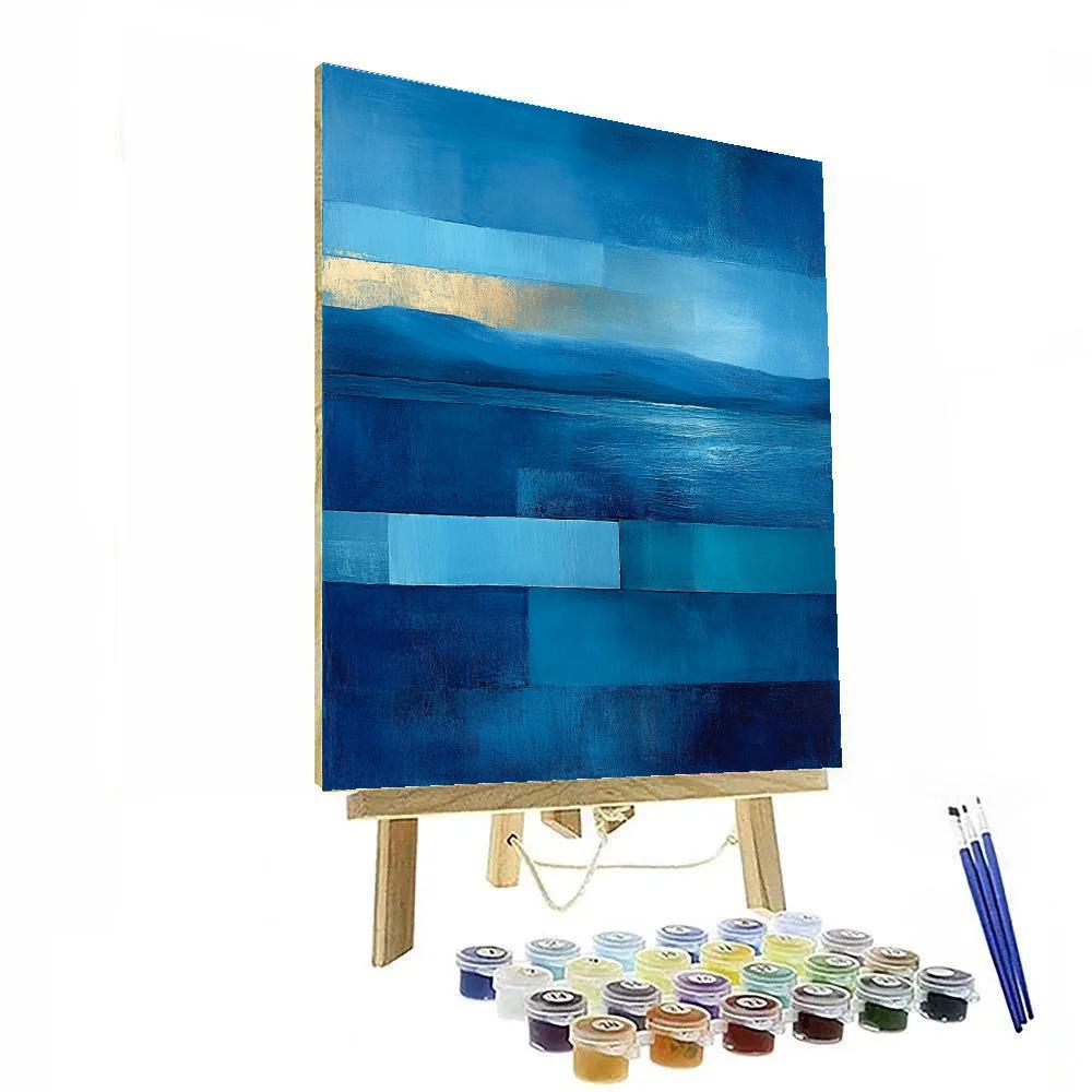 Mark Rothko Inspired Ocean Breath paint by numbers