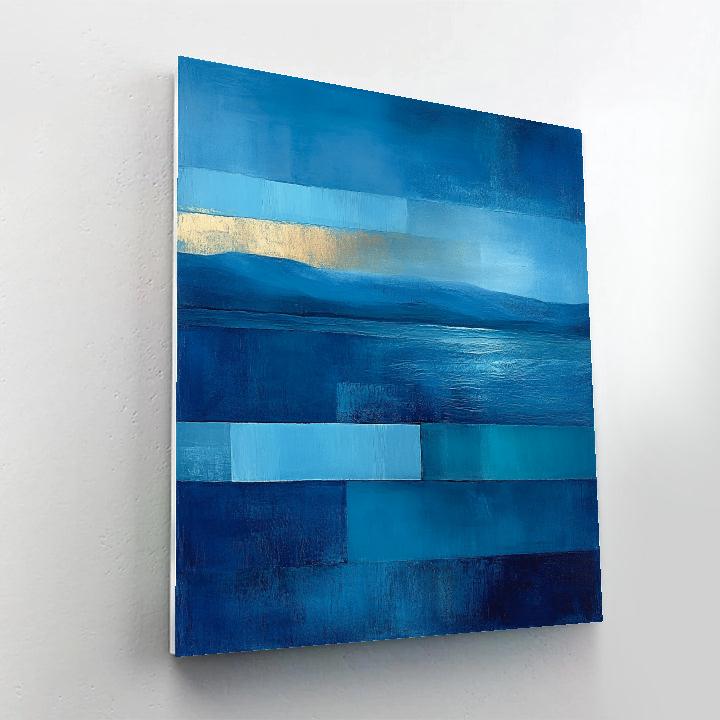 Mark Rothko Inspired Ocean Breath paint by numbers
