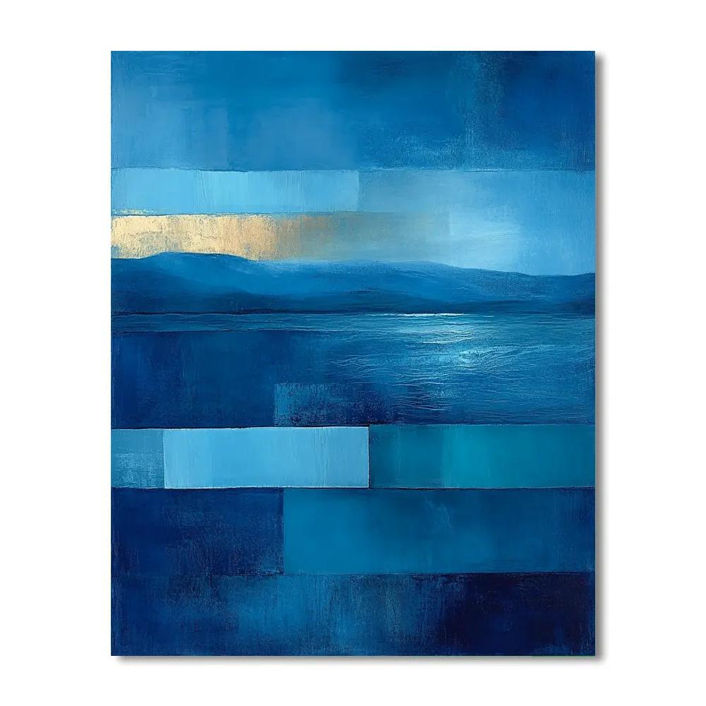 Mark Rothko Inspired Ocean Breath paint by numbers