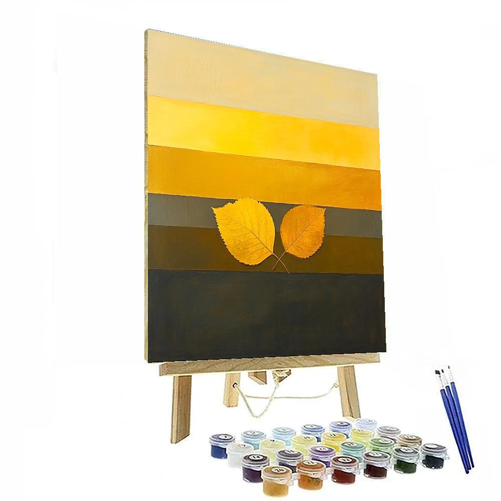 Mark Rothko Inspired Autumn Silence paint by color